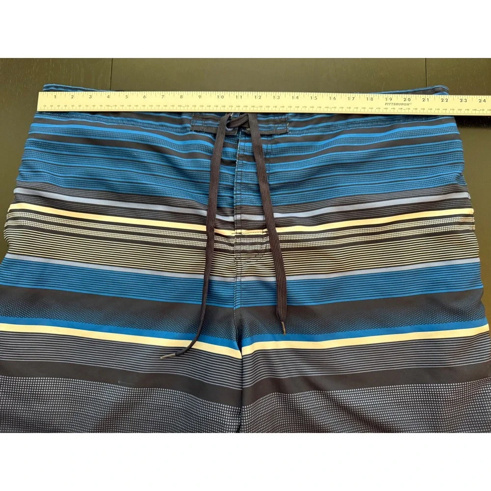 Op Swim Trunks Mens 2XL(44-46) Blue‎ Mesh-Lined Board Shorts Swimwear Resortwear